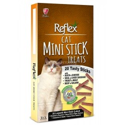 Reflex Mini Stick Tahılsız Kedi Ödül cubuklari 20x2 Gr