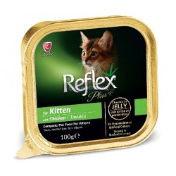 Reflex Plus Kitten Tavuklu Jöleli Yavru Kedi Konserve Maması 100 Gr