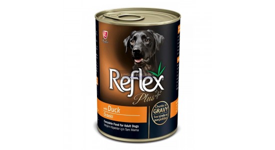 Reflex Plus Ördekli Köpek Konserve Maması 400 Gr