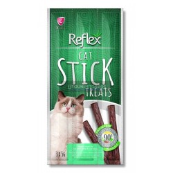 Reflex Sticks Kuzu Etli ve Kedi cimli Kedi Ödül cubuklari 3x5 Gr