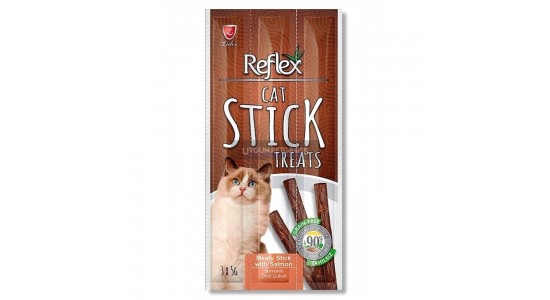 Reflex Sticks Somonlu Kedi Ödül cubuklari 3x5 Gr