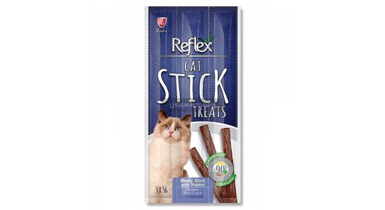 Reflex Sticks Tavsanli Kedi Ödül cubuklari 3x5 Gr