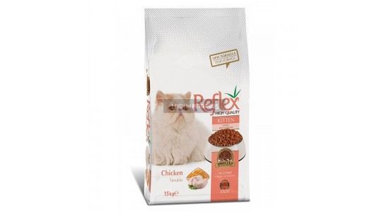 Reflex Tavuklu Kitten Yavru Kedi Maması 15 Kg