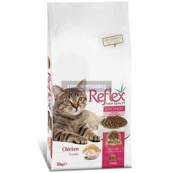 Reflex Tavuklu Yetişkin Kedi Maması 15 Kg
