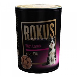 Rokus Kuzu Etli Köpek Konserve Maması 410 Gr