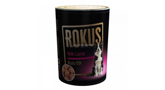 Rokus Kuzu Etli Köpek Konserve Maması 410 Gr