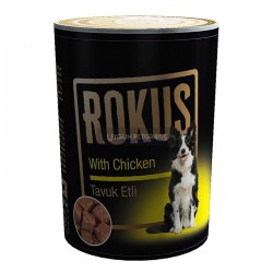 Rokus Tavuklu Köpek Konserve Maması 410 Gr