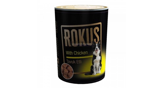 Rokus Tavuklu Köpek Konserve Maması 410 Gr