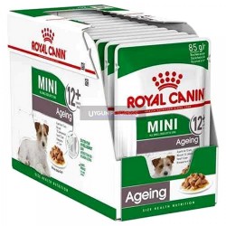 Royal Canin Mini Ageing +12 Küçük Irk Yasli Köpek Konserve Mama 85 Grx12 Adet