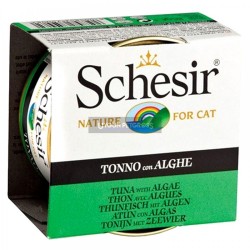 Schesir Jel İcinde Su Yosunuton Balıklı Yetişkin Kedi Konserve Maması 85 Gr