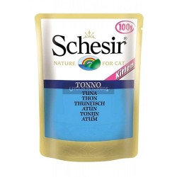 Schesir Jel İcinde Ton Balıklı Yavru Kedi Maması 100 Gr