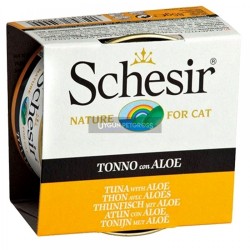Schesir Jel İcinde Ton Balıklıaloeverali Yetişkin Kedi Konserve Maması 85 Gr
