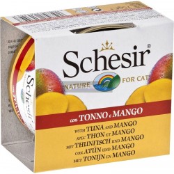 Schesir Nature Ton Balıklı ve Mangolu Kedi Konserve Maması 75 Gr