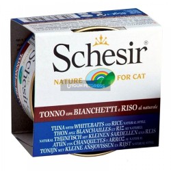 Schesir Suda Pisirilmis Ringaton Balıklı Yetişkin Kedi Konserve Maması 85 Gr