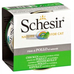 Schesir Suda Pisirilmis Tavuklu Yetişkin Kedi Konserve Maması 85 Gr