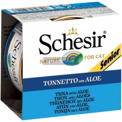 Schesir Ton Balıklı ve Aloeverali Yaşlı Kedi Konserve Maması 85 Gr