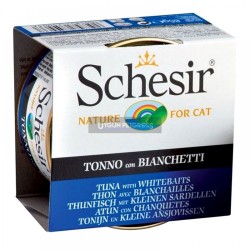 Schesir Ton Balıklı Yetişkin Yetişkin Kedi Konserve Maması 85 Gr