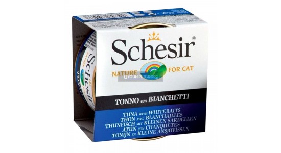 Schesir Ton Balıklı Yetişkin Yetişkin Kedi Konserve Maması 85 Gr