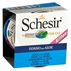 Schesir Ton Balıklıaloeverali Konserve Yavru Kedi Maması 85 Gr