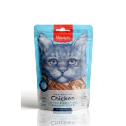Wanpy Oven Roasted Tavuklu Morina Balıklı Sandvic Kedi Ödülü