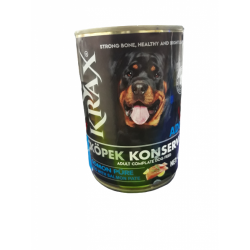 Krax Somonlu Kıyılmış Yetişkin Kedi Konserve Maması 400 Gr