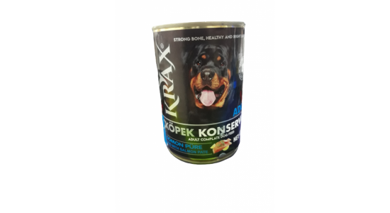 Krax Somonlu Kıyılmış Yetişkin Kedi Konserve Maması 400 Gr