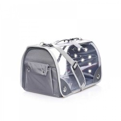 Lepus Şeffaf Fly Bag Kedi Köpek Tasima cantasigri Large