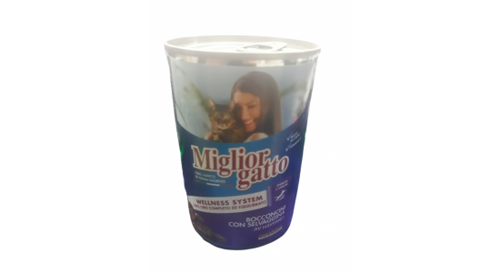 Miglior Gatto Parca Etli Av Hayvanlı Köpek Konserve Maması 405 Gr