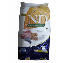 Nd Düsük Tahıllı Kuzu Etli Yaban Mersinli Küçük Irk Yavru Köpek Maması 7 Kg