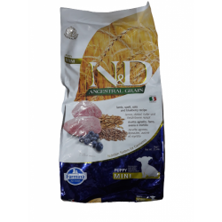Nd Düsük Tahıllı Kuzu Etli Yaban Mersinli Küçük Irk Yetişkin Köpek Maması 7 Kg