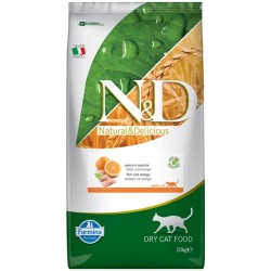 Nd Ocean Tahılsız Ringa Balıklı Portakalli Yetişkin Kedi Maması 10 Kg