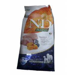 Nd Pumpkin Tahılsız Balkabaklı Kuzu Etli Yaban Mersinli Orta ve Büyük Irk Yetişkin Köpek Maması 12 Kg