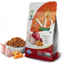 Nd Pumpkin Tahılsız Bıldırcın Etli Balkabaklı ve Narli Yetişkin Kedi Maması 1.5 Kg