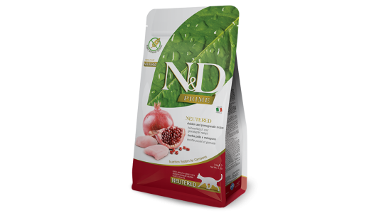 Nd Tahılsız Tavuklu Narli Kısırlaştırılmış Kedi Maması 1.5 Kg