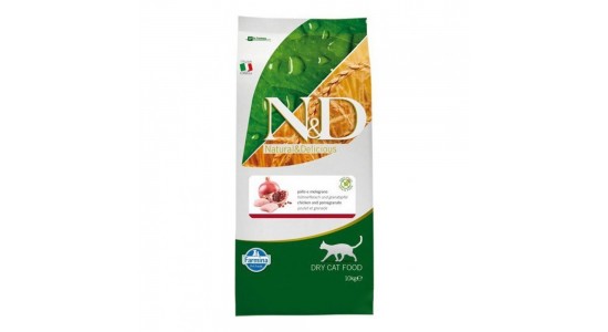 Nd Tahılsız Tavuklu Narli Yetişkin Kedi Maması 10 Kg