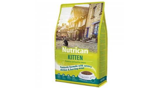 Nutrican Tavuk ve Balıklı Kitten Yavru Kedi Maması 2 Kg