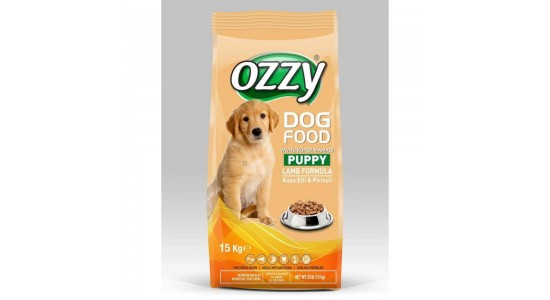 Ozzy Kuzu Etli Yavru Köpek Maması 15 Kg