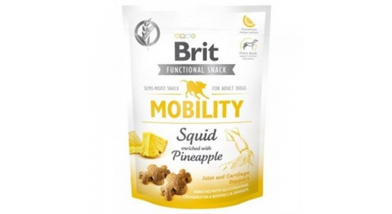 Brit Mobility Ananas ve Kalamarli Köpek Ödül Maması 150 Gr