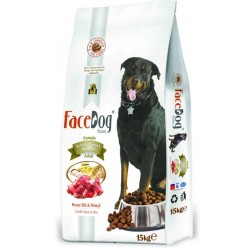 Face Dog Kuzu Etli Yetişkin Köpek Maması 15 Kg