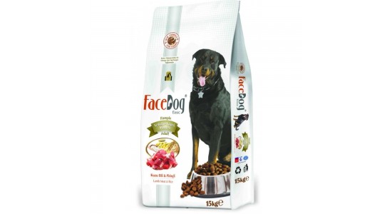 Face Dog Kuzu Etli Yetişkin Köpek Maması 15 Kg