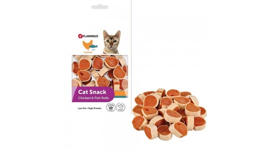 Flamingo Cat Snack Chicken Tavuklu Kedi Ödülü 50 Gr