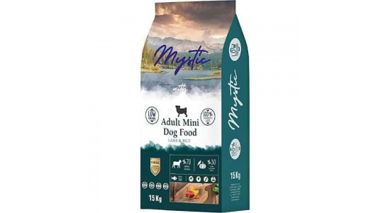 Mystic Kuzu Etli Az Tahıllı Küçük Irk Yetişkin Köpek Maması 15 Kg