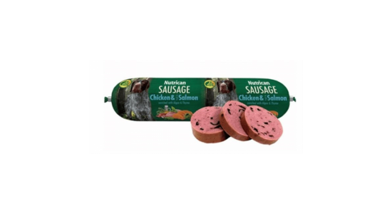 Nutrican Sausage Tavuklu ve Somonlu Köpek Ödül Sosisi 800 Gr
