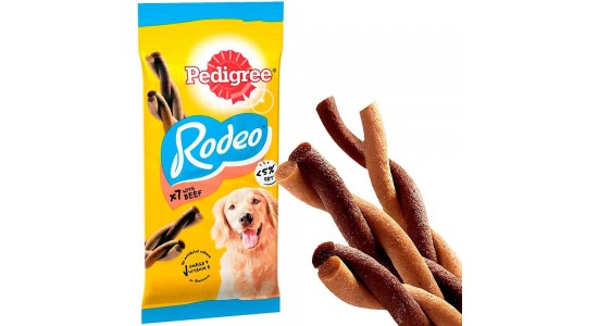 Pedigree Rodeo Sığır Etli Köpek Ödülü 123 Gr