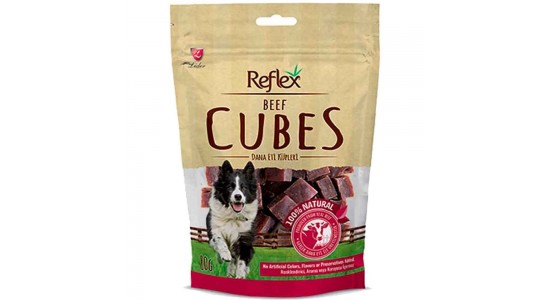 Reflex Biftekli Dilim Küp Köpek Ödülü 80 Gr