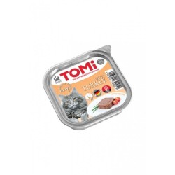 Tomi Hindi Etli Pate Kedi Konserve Maması 100 Gr