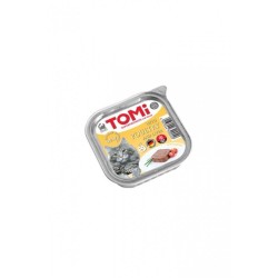 Tomi Kanatlı ve Kaz Ciğerli Pate Kedi Konserve Maması 100 Gr