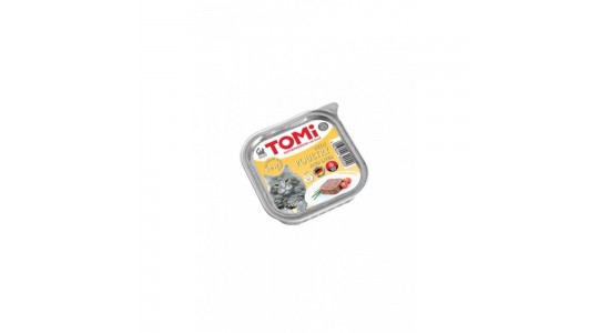 Tomi Kanatlı ve Kaz Ciğerli Pate Kedi Konserve Maması 100 Gr