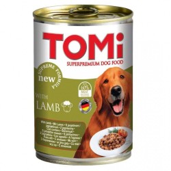 Tomi Kuzu Etli Köpek Konserve Maması 400 Gr