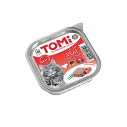 Tomi Sığır Etli ve Kümes Hayvanlı Pate Kedi Konserve Maması 100 Gr